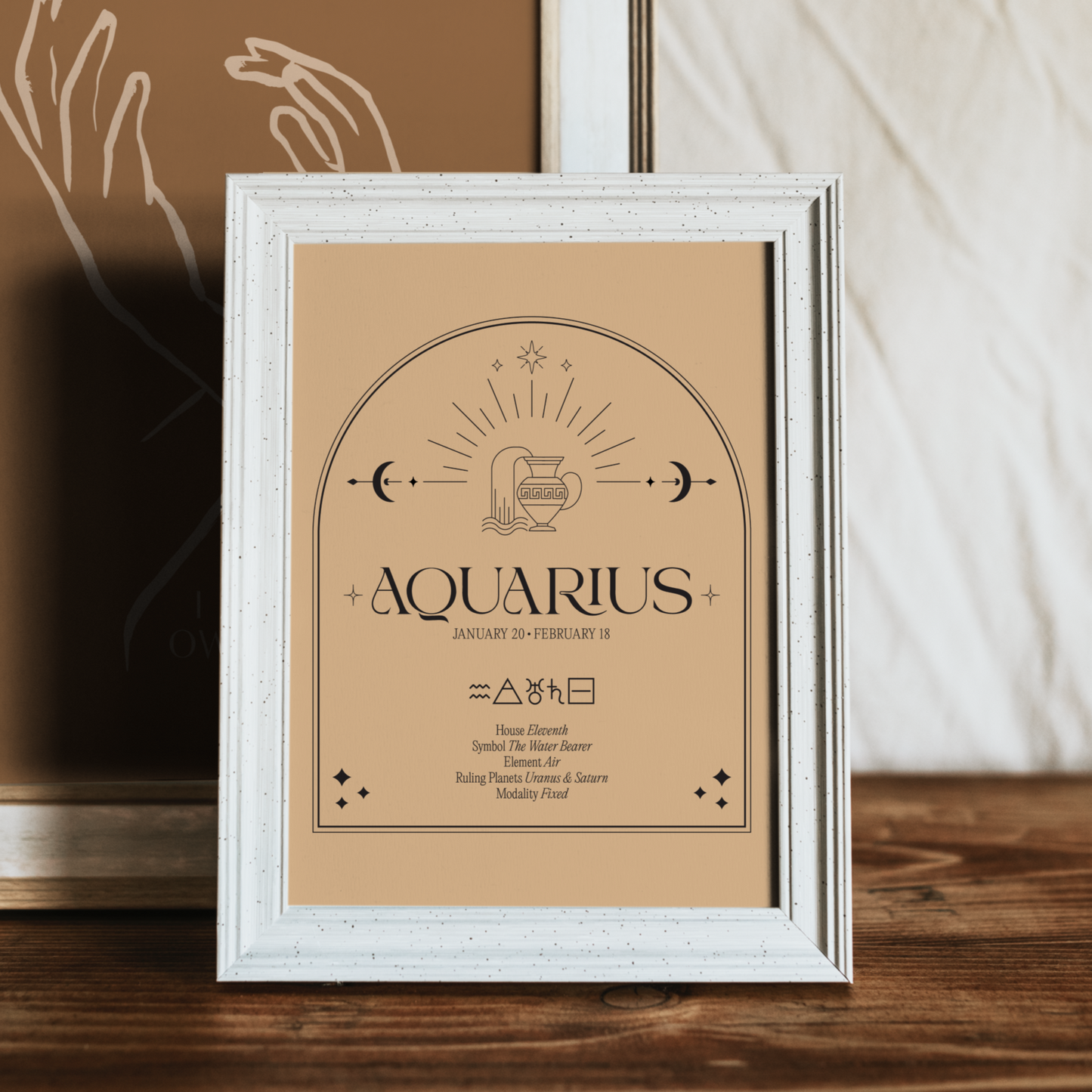 Aquarius Element, Poster - THE WALL SNOB