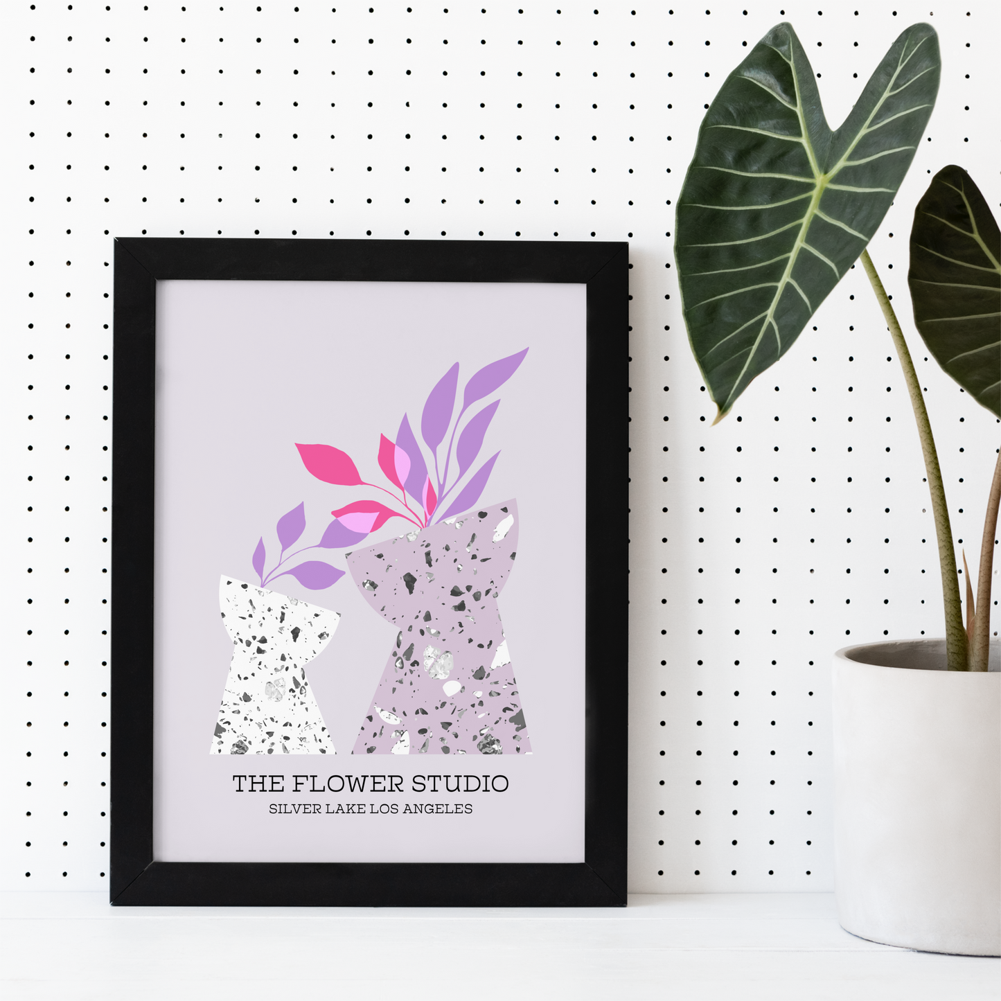 The Flower Studio Silver Lake Los Angeles Print - THE WALL SNOB