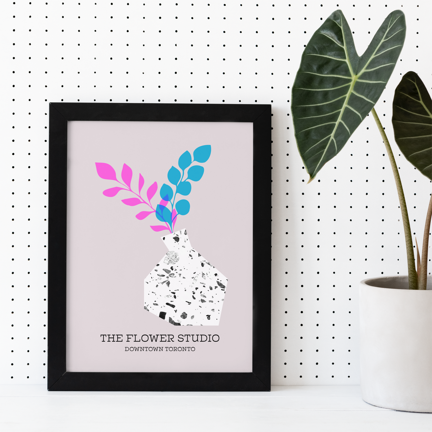 The Flower Studio Toronto Print - THE WALL SNOB