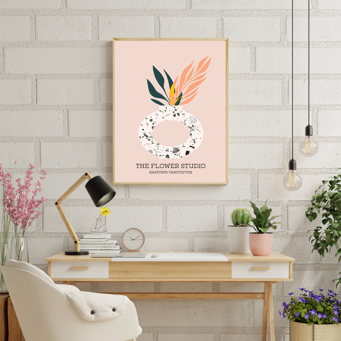 The Flower Studio Gastown Vancouver Print - THE WALL SNOB