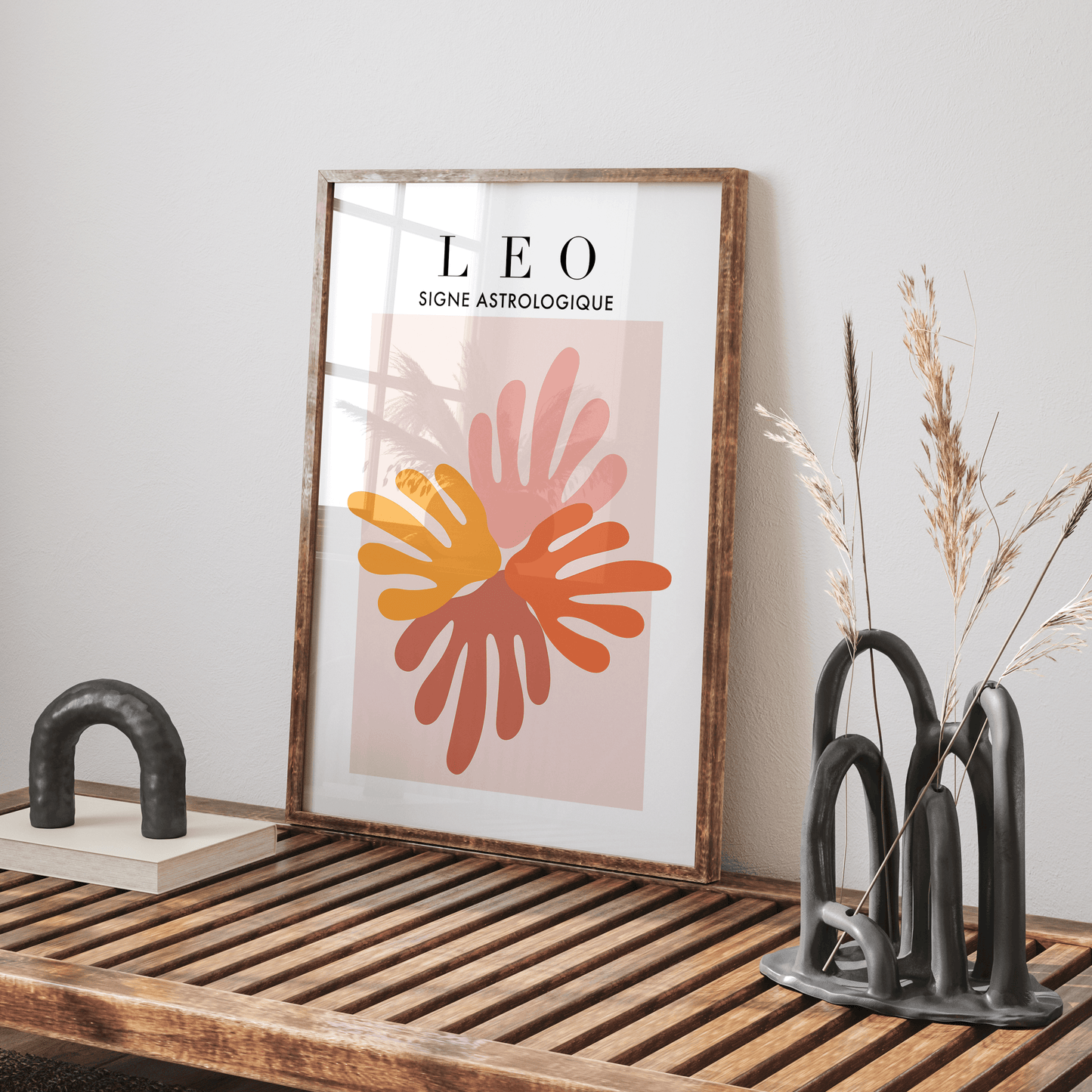 Leo Cutouts, Poster - THE WALL SNOB