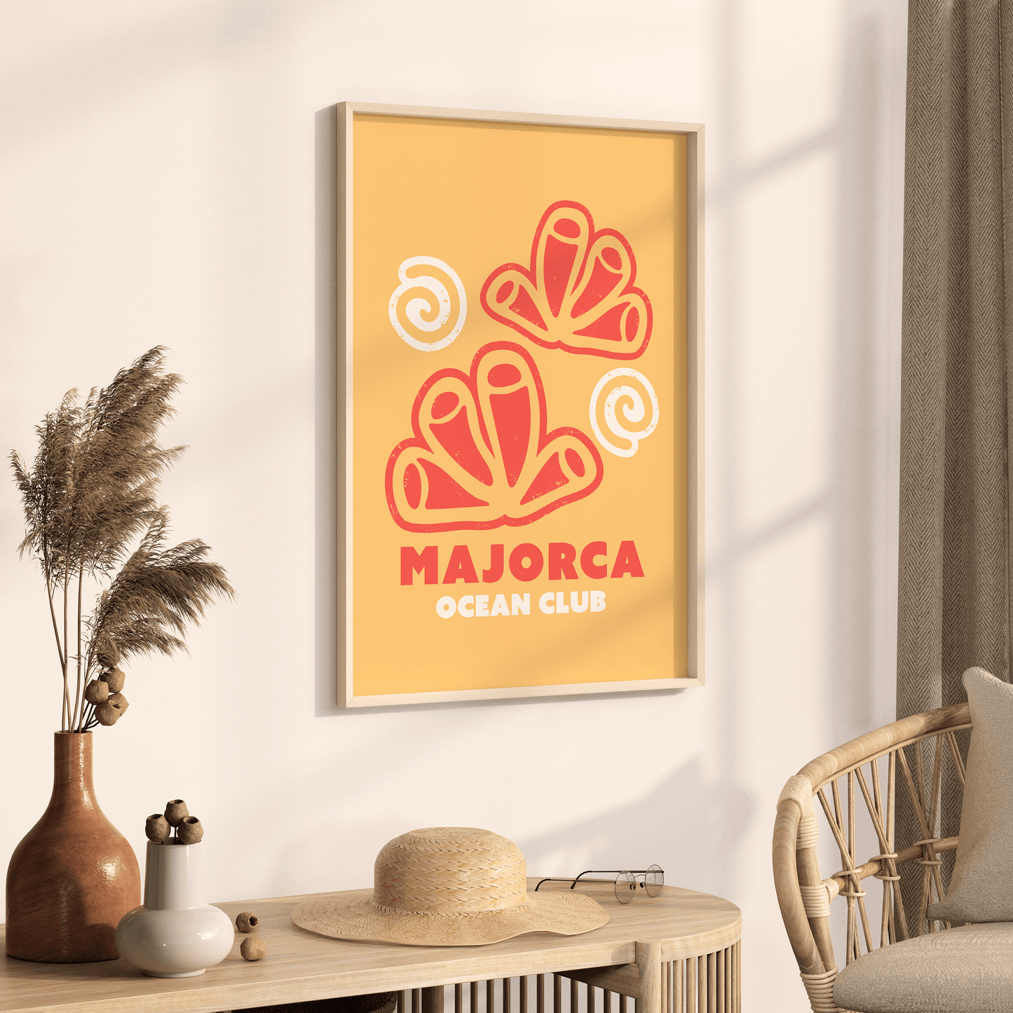 Majorca Ocean Club Print - THE WALL SNOB