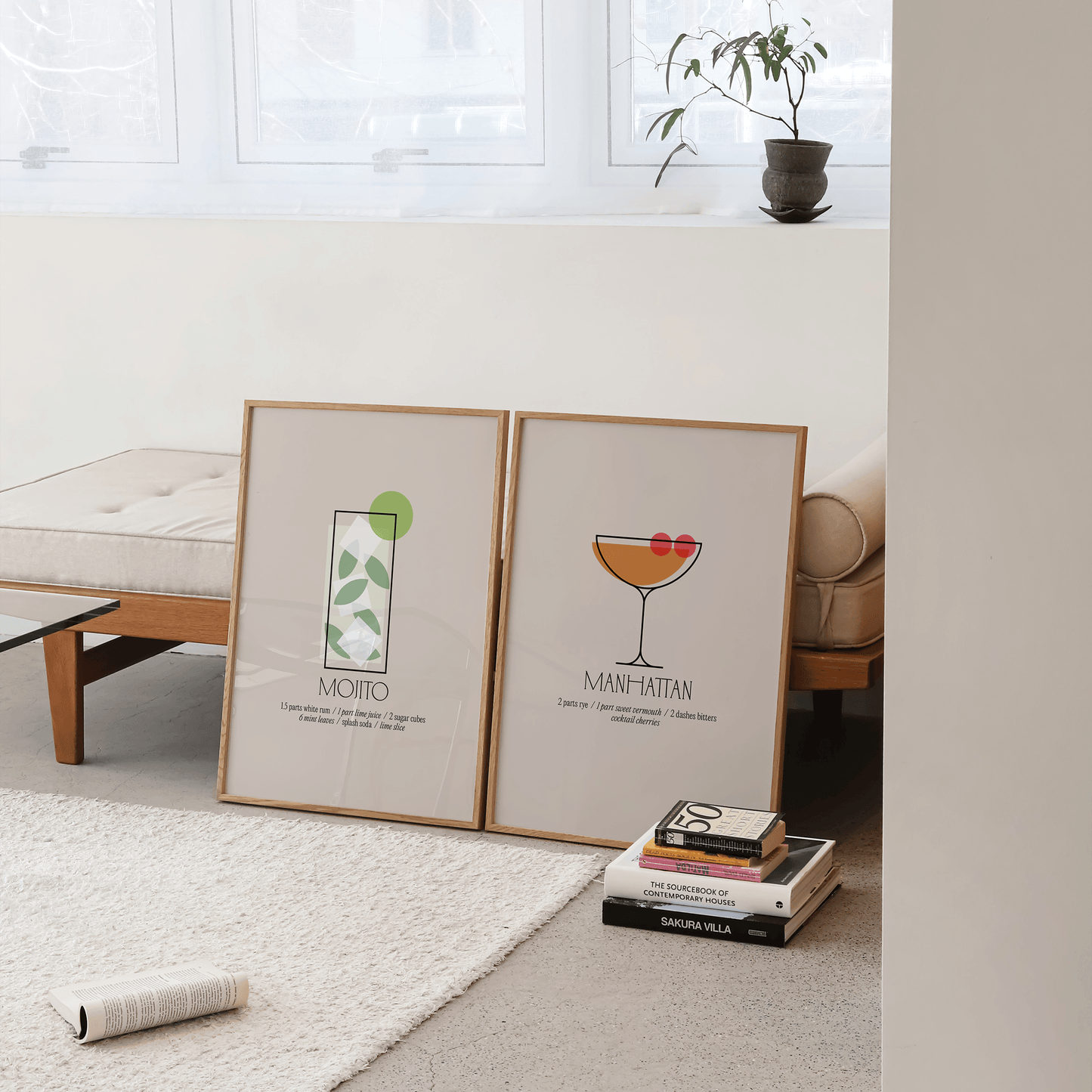 Manhattan Classic Cocktail Print - THE WALL SNOB