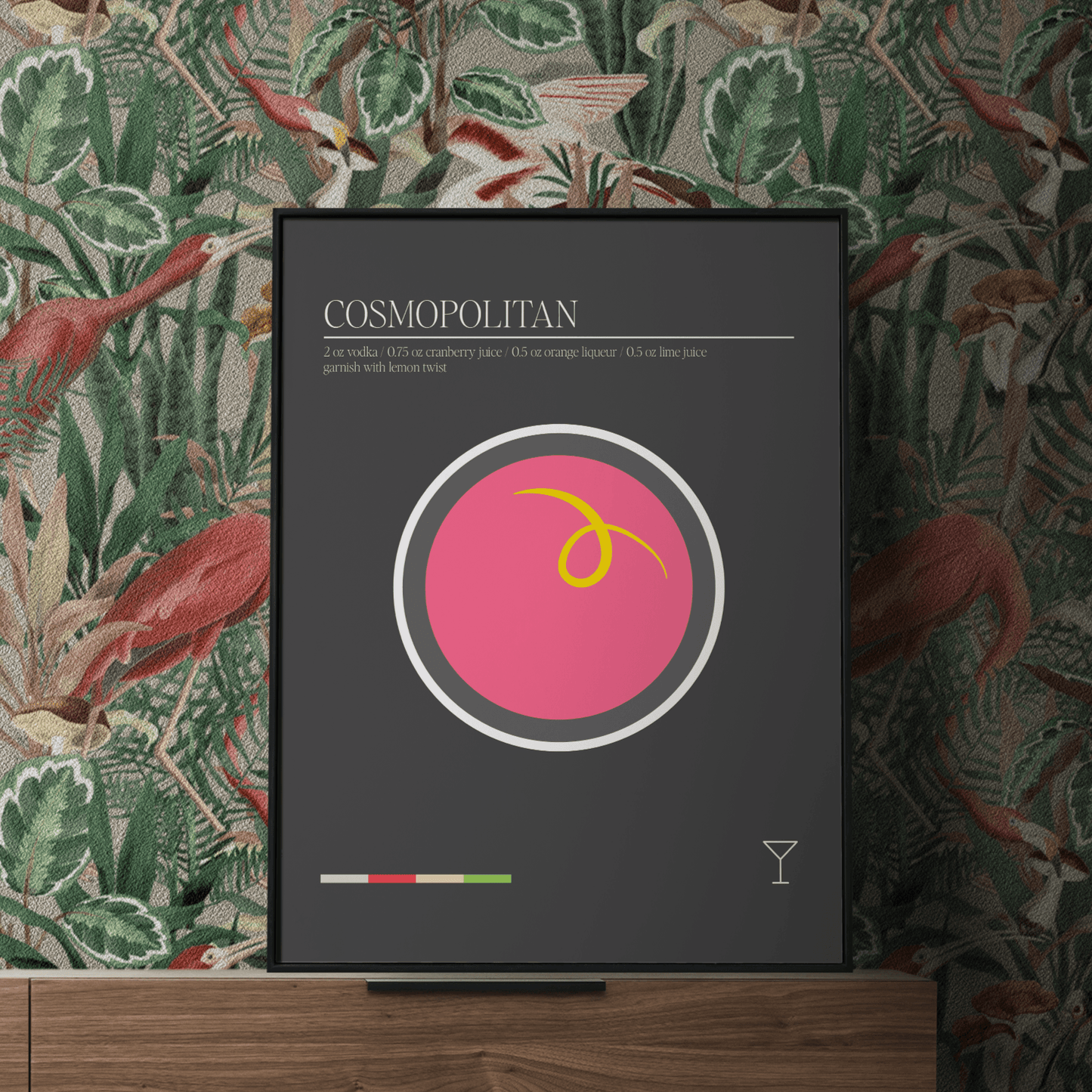 Minimal Cosmopolitan, Poster - THE WALL SNOB
