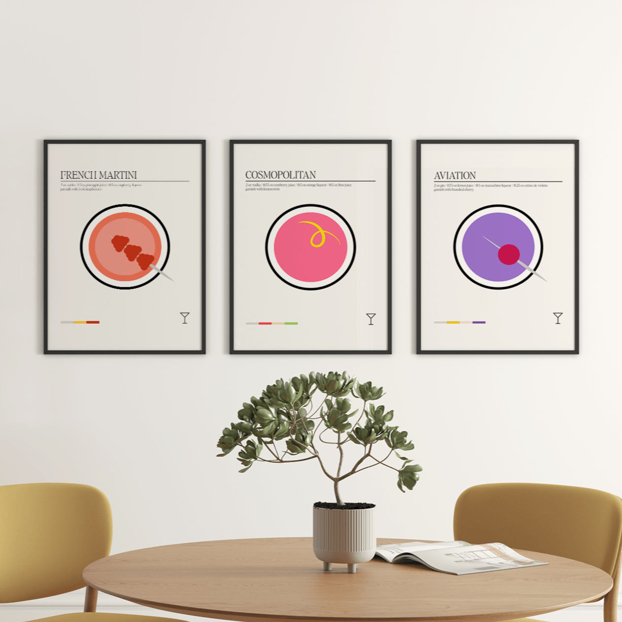 Minimal Cosmopolitan, Poster - THE WALL SNOB