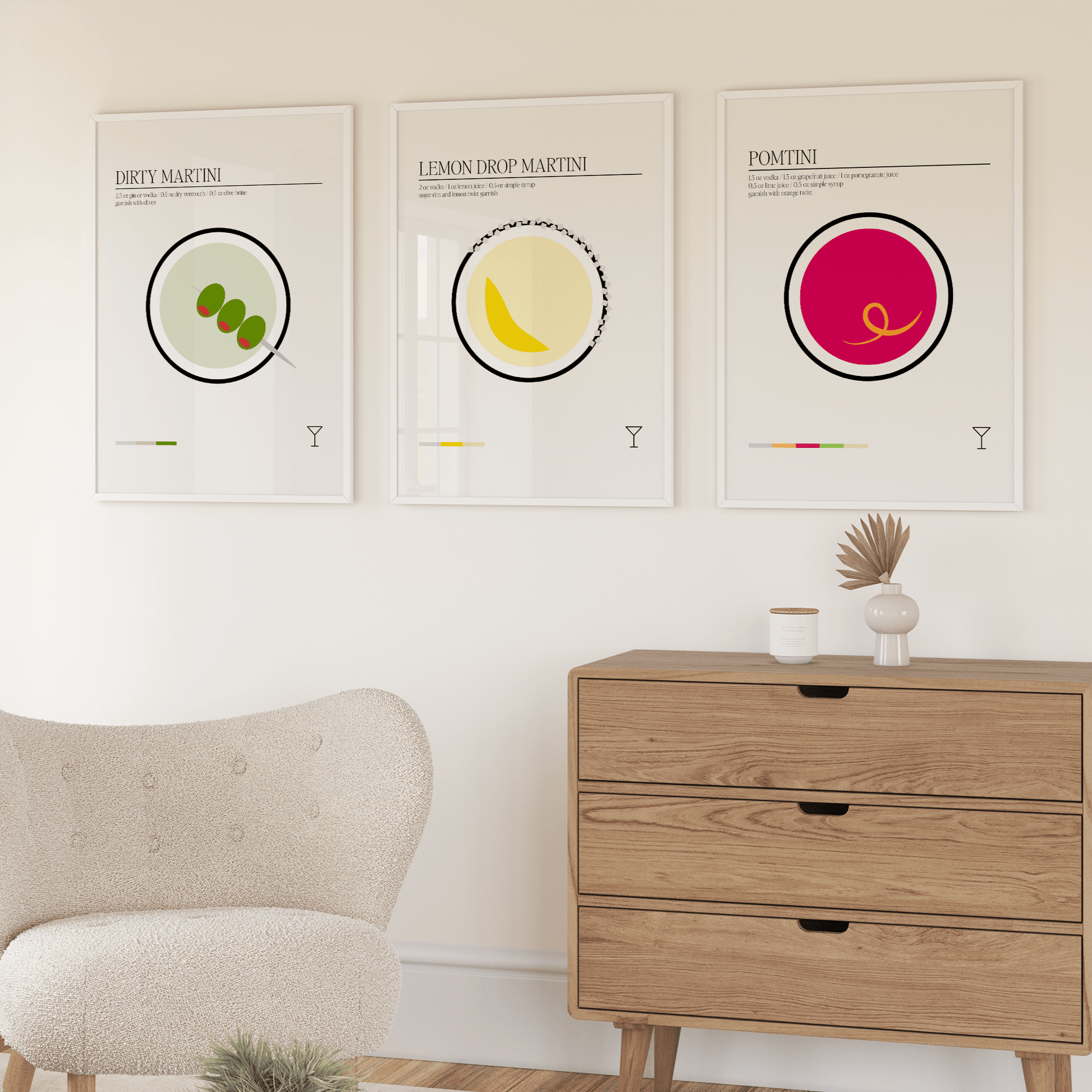 Minimal Pomtini, Poster - THE WALL SNOB