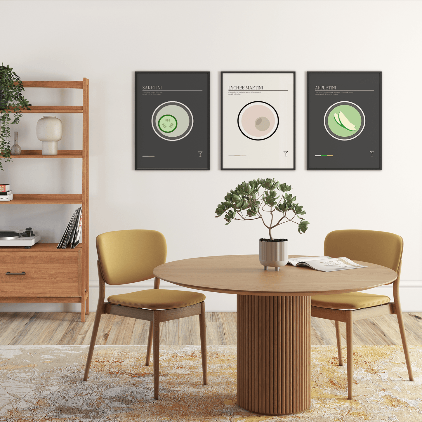 Minimal Saketini, Poster - THE WALL SNOB