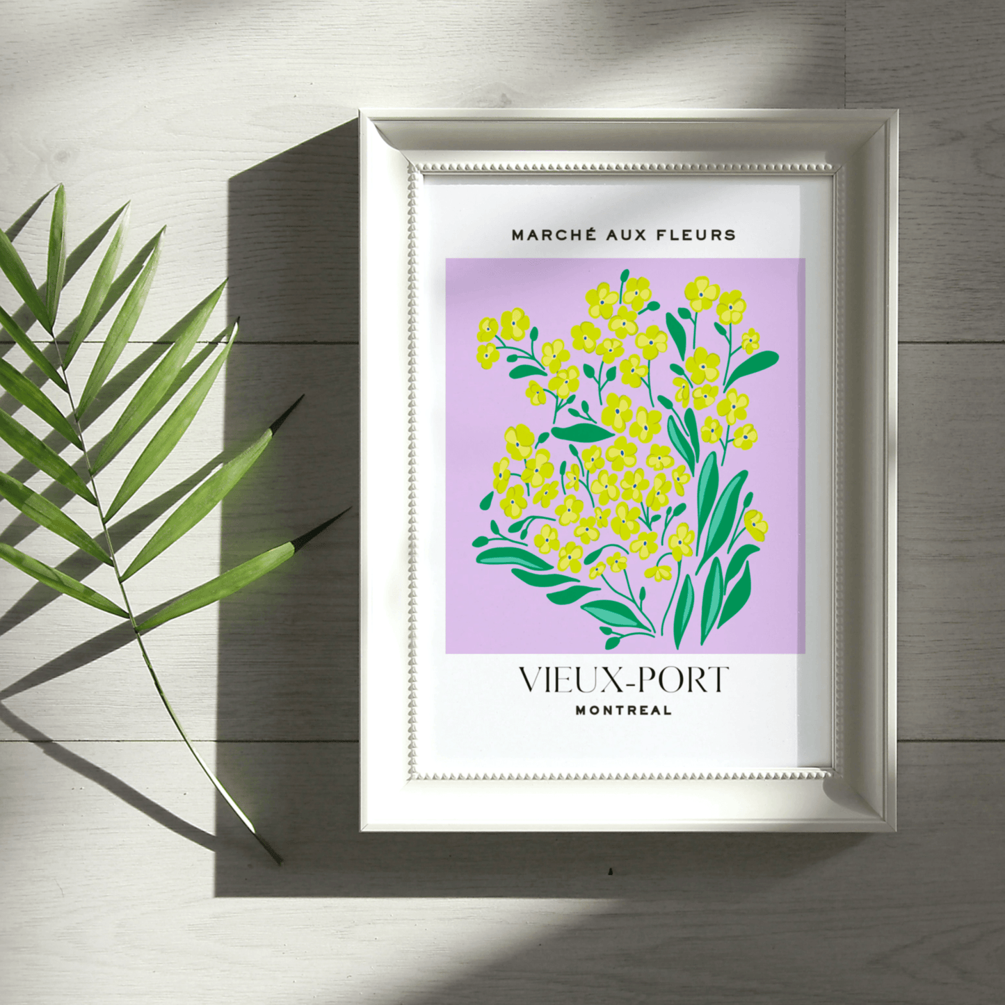 Montreal Flower Market, Poster - THE WALL SNOB