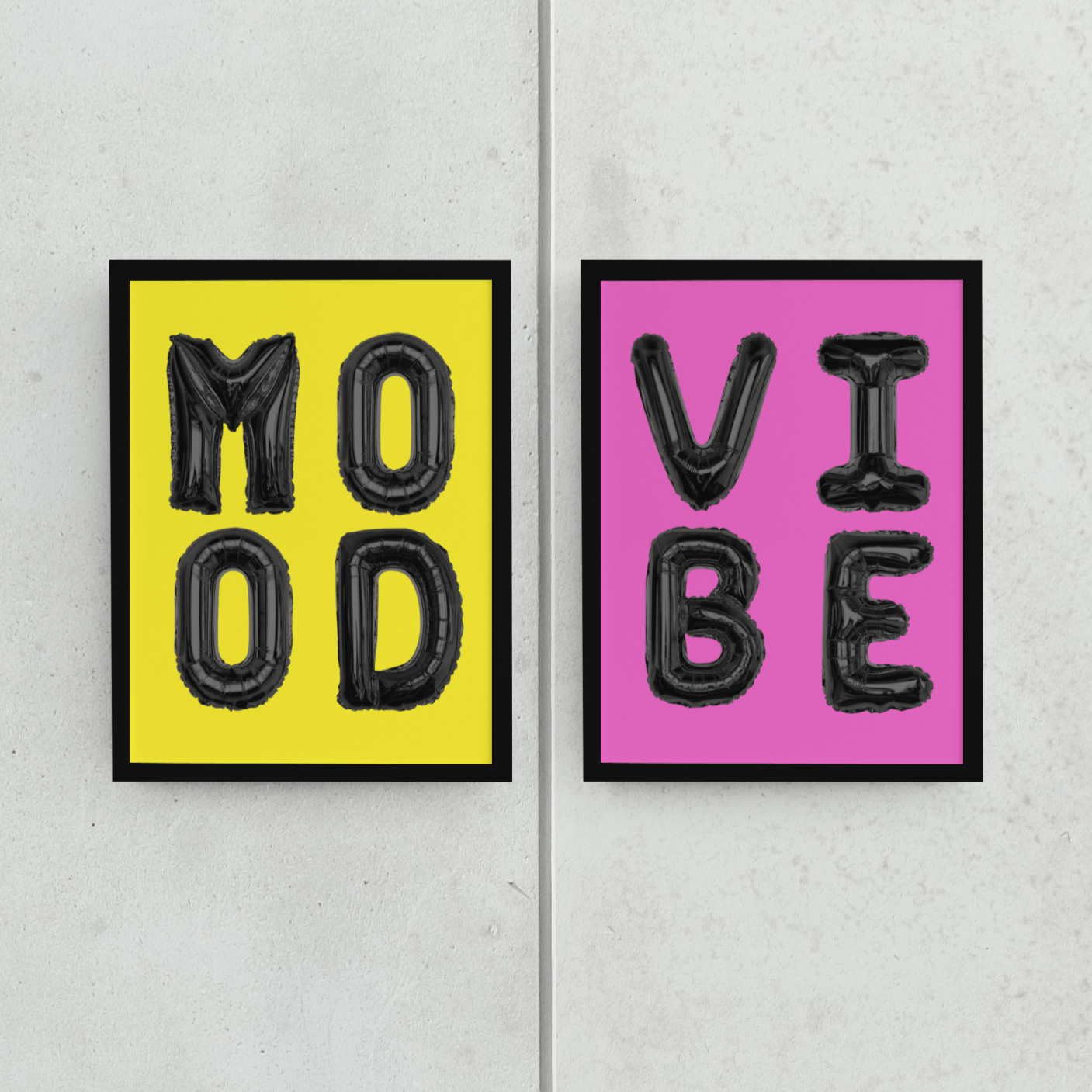 Mood Foil Balloon, Poster - THE WALL SNOB