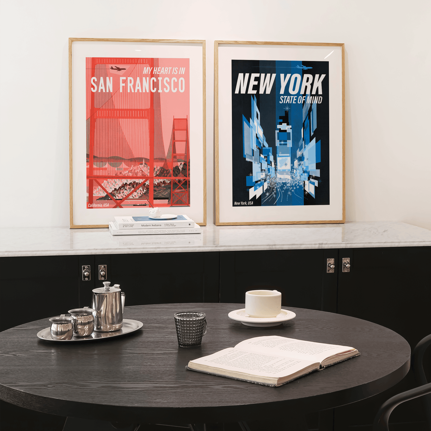 My Heart Is In San Francisco Print - THE WALL SNOB