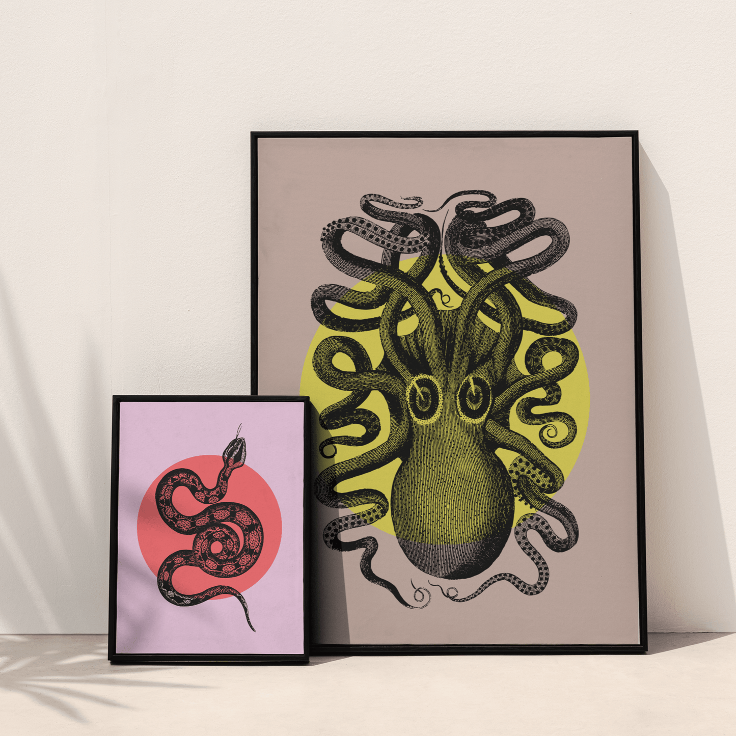 Octopus Moon, Poster - THE WALL SNOB