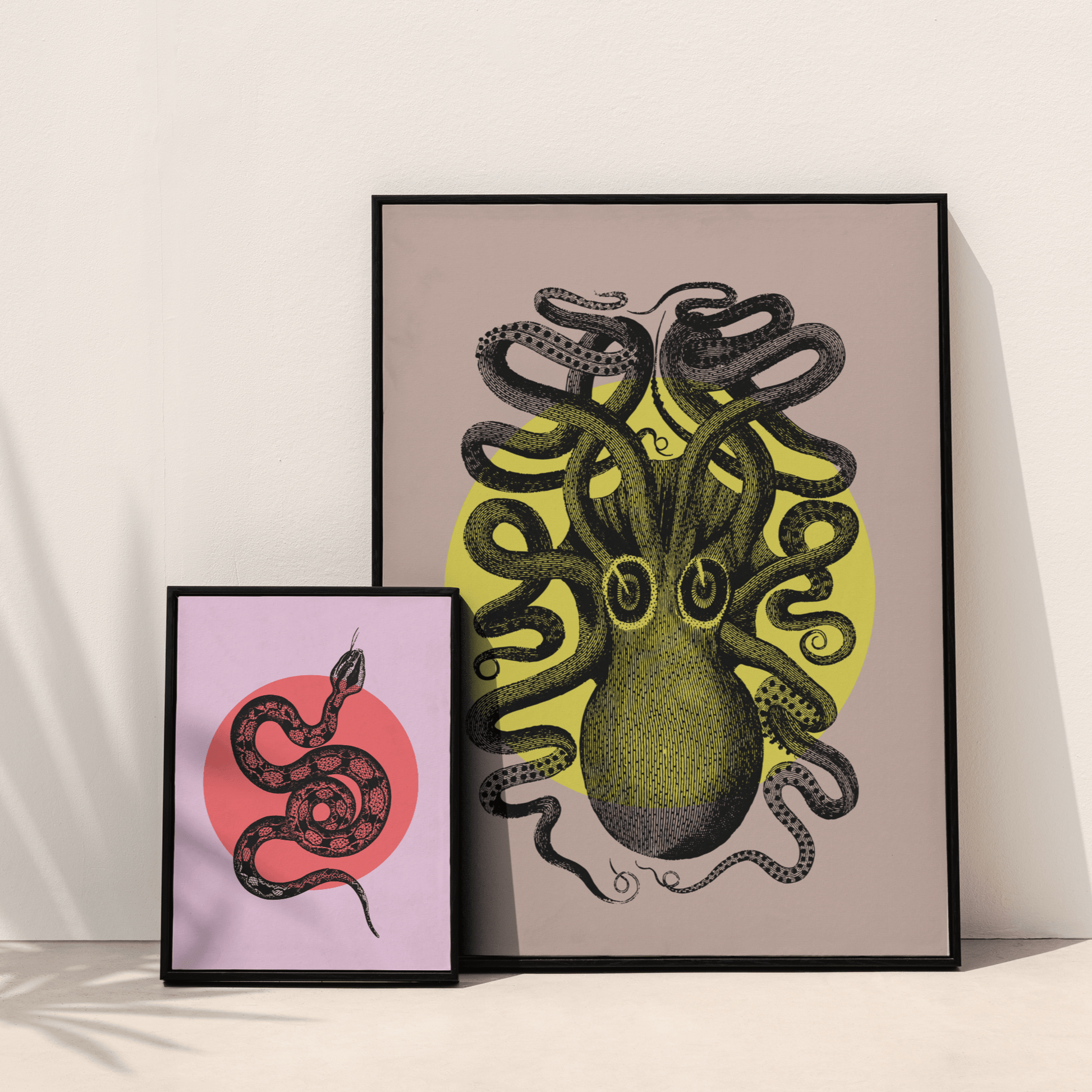 Octopus Moon, Poster - THE WALL SNOB
