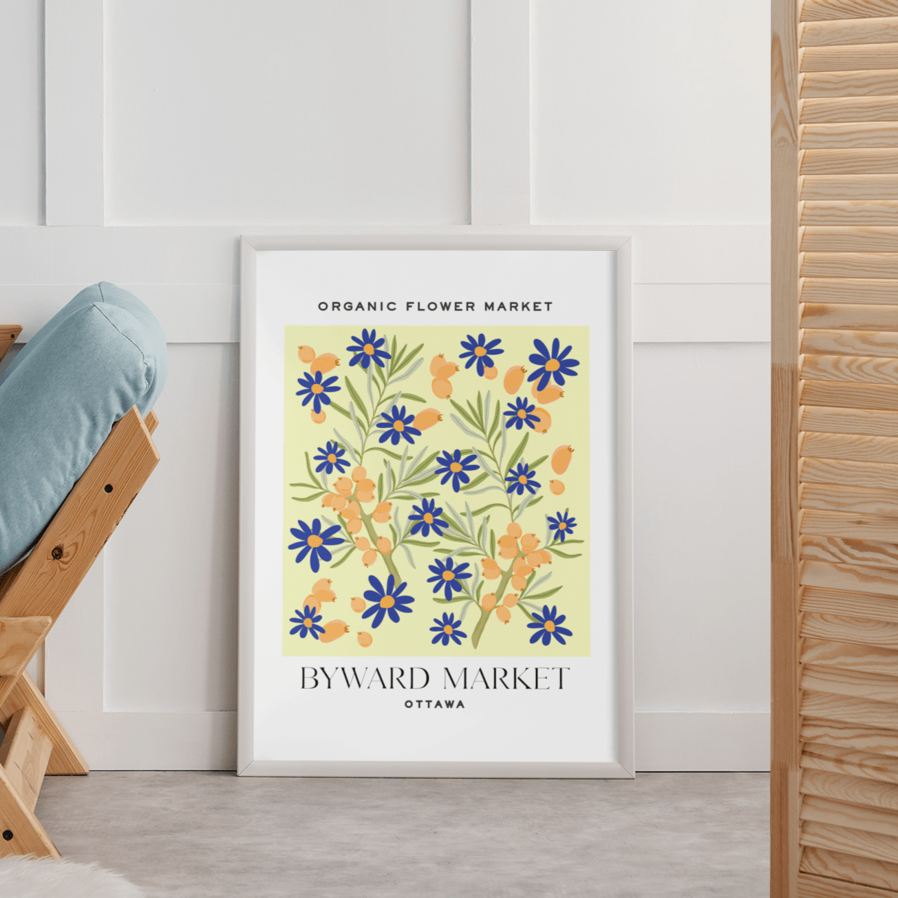 Ottawa Byward Market, Poster - THE WALL SNOB