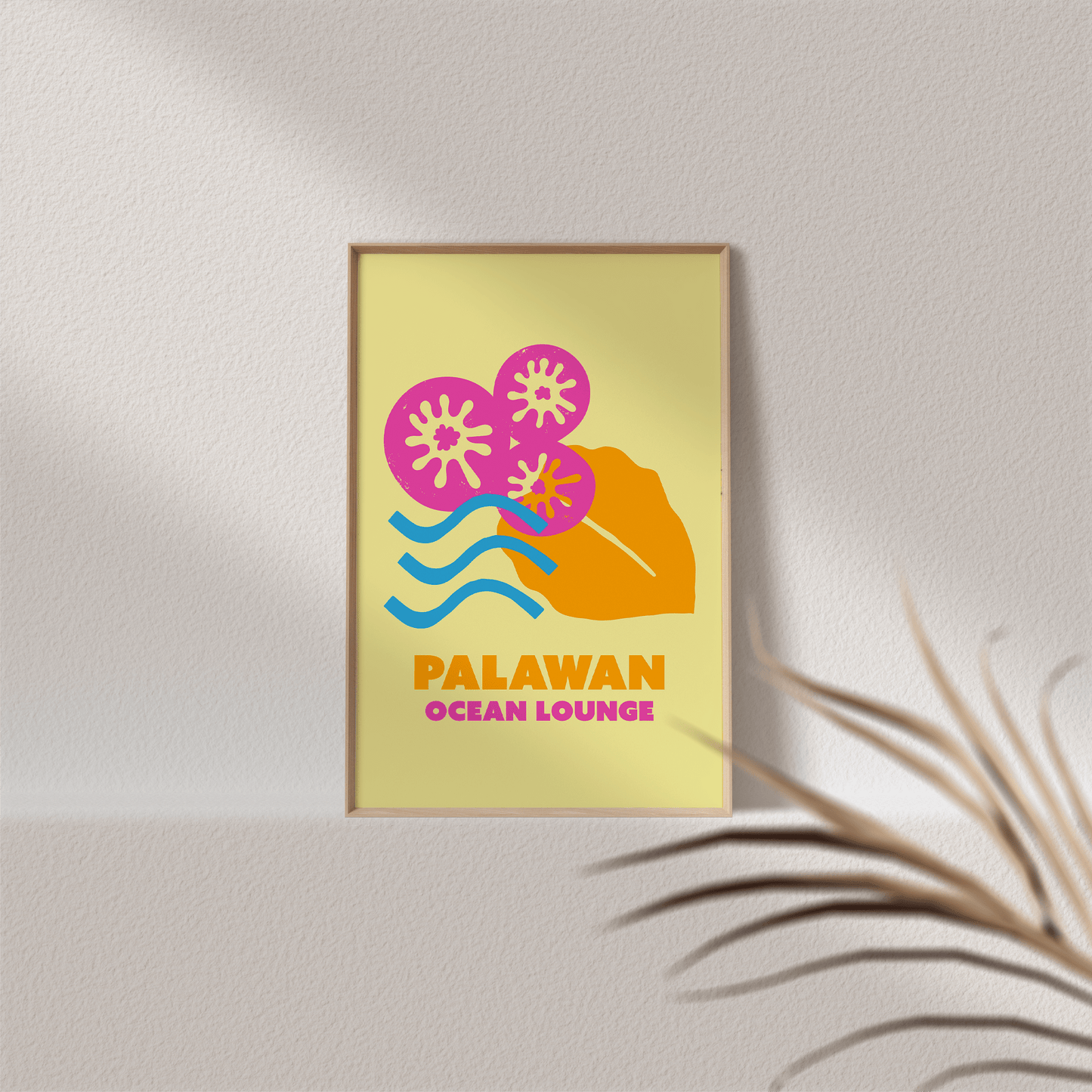 Palawan Ocean Lounge Print - THE WALL SNOB