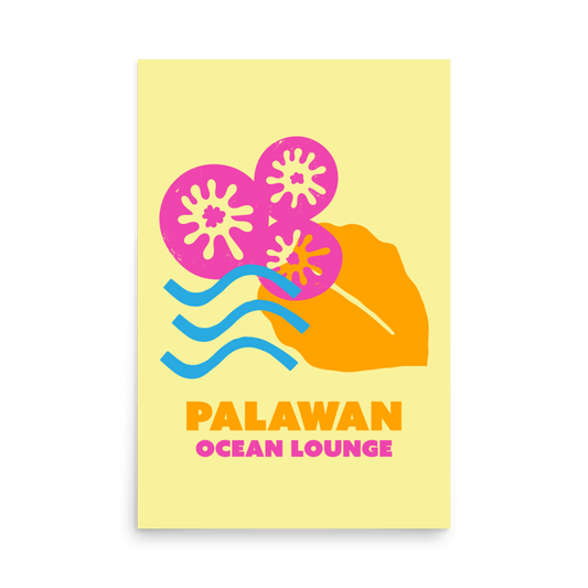 Palawan Ocean Lounge Print - THE WALL SNOB