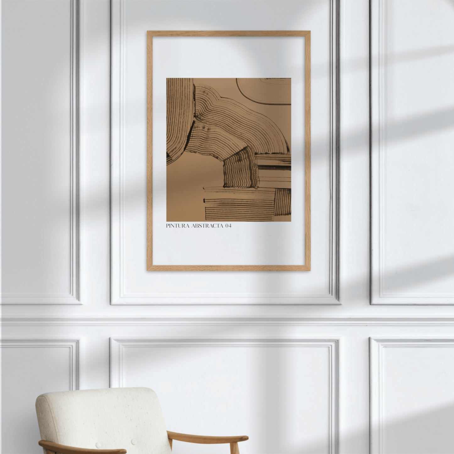 Pintura Abstract - Tierra, Poster - THE WALL SNOB