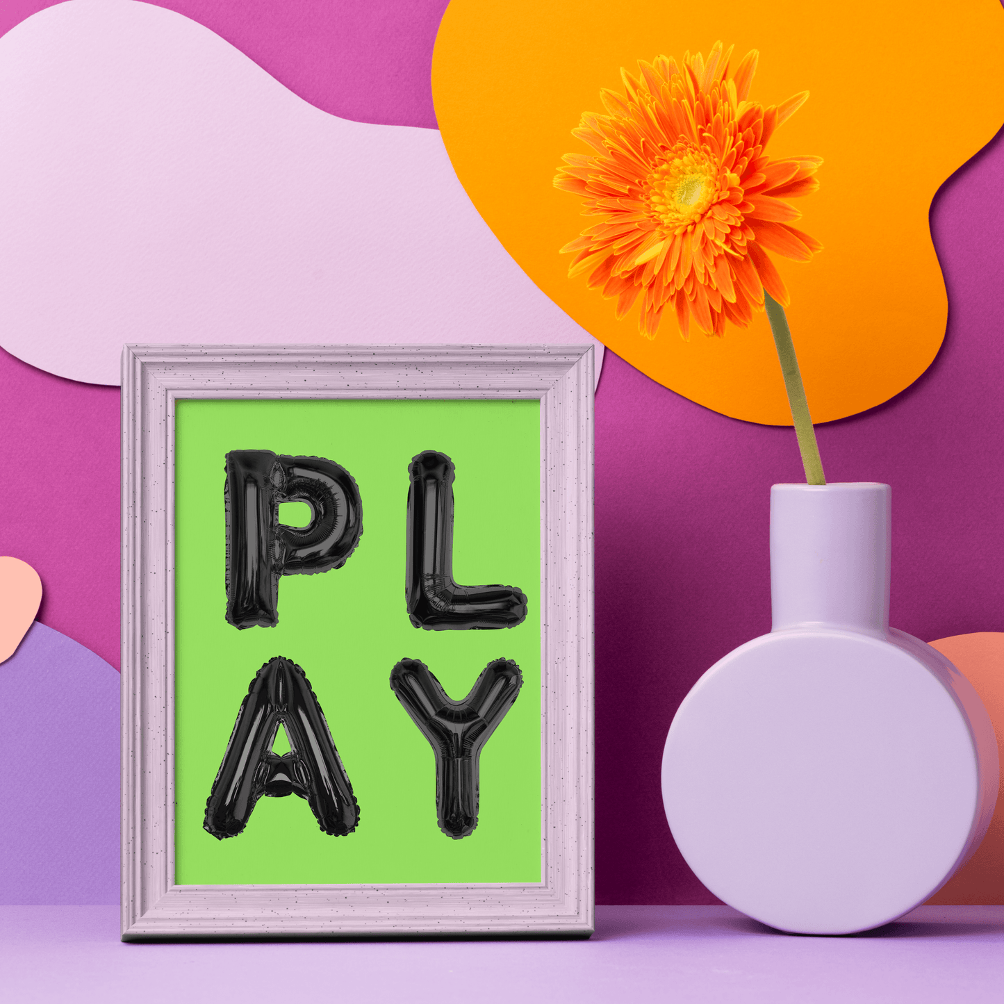 Play Foil Balloon, Poster - THE WALL SNOB