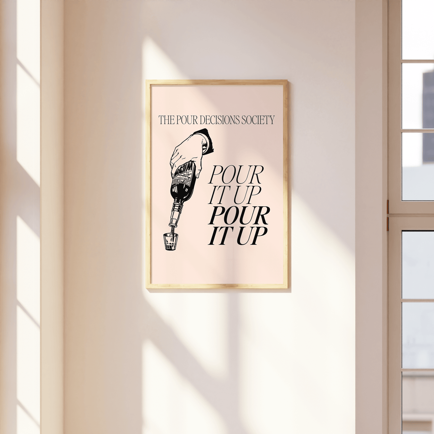 Pour Decisions Trio - THE WALL SNOB