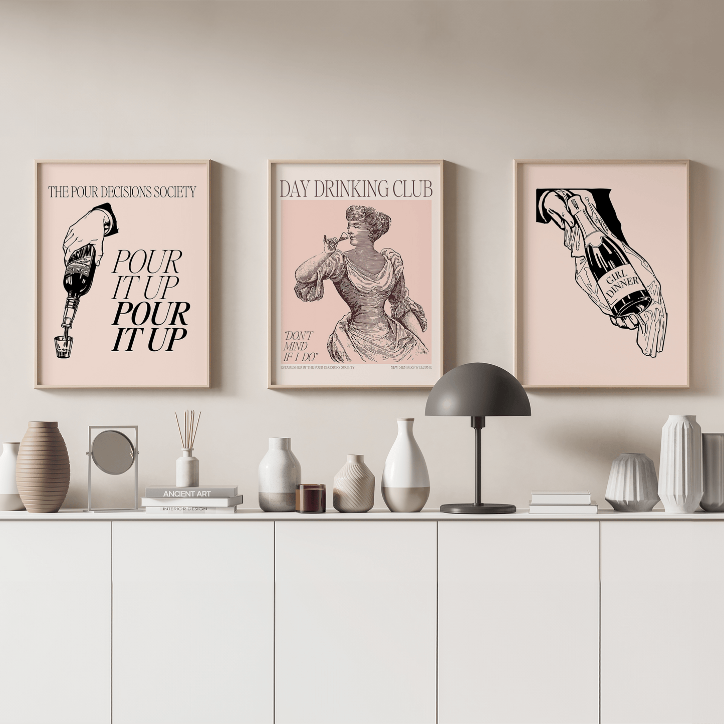 Pour Decisions Trio - THE WALL SNOB