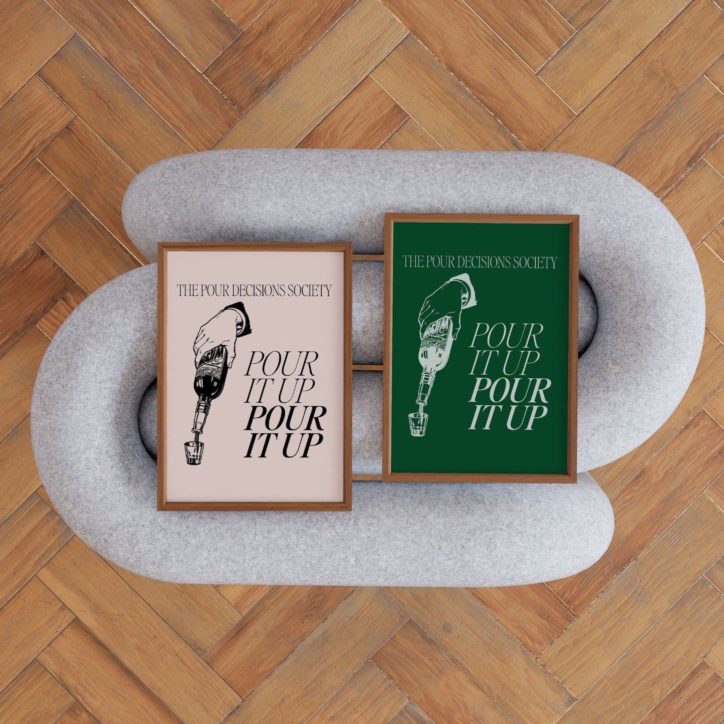 Pour It Up Print - THE WALL SNOB