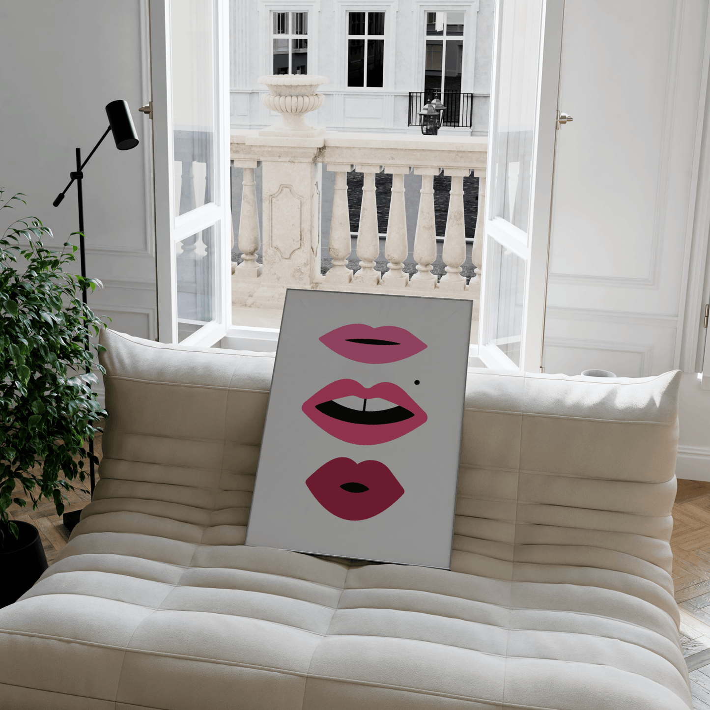Pucker Up, Poster - THE WALL SNOB