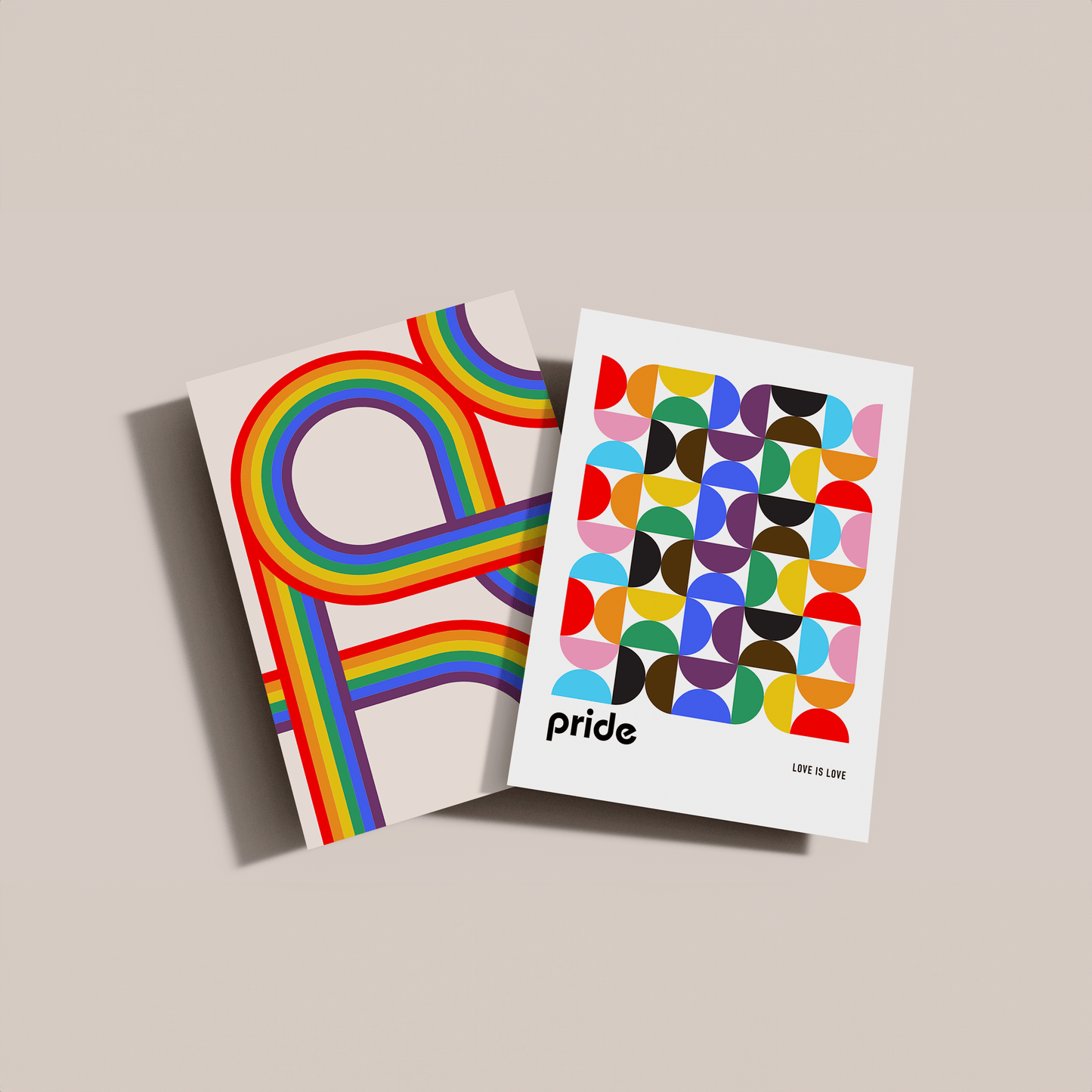 Rainbow Pride Duo - THE WALL SNOB