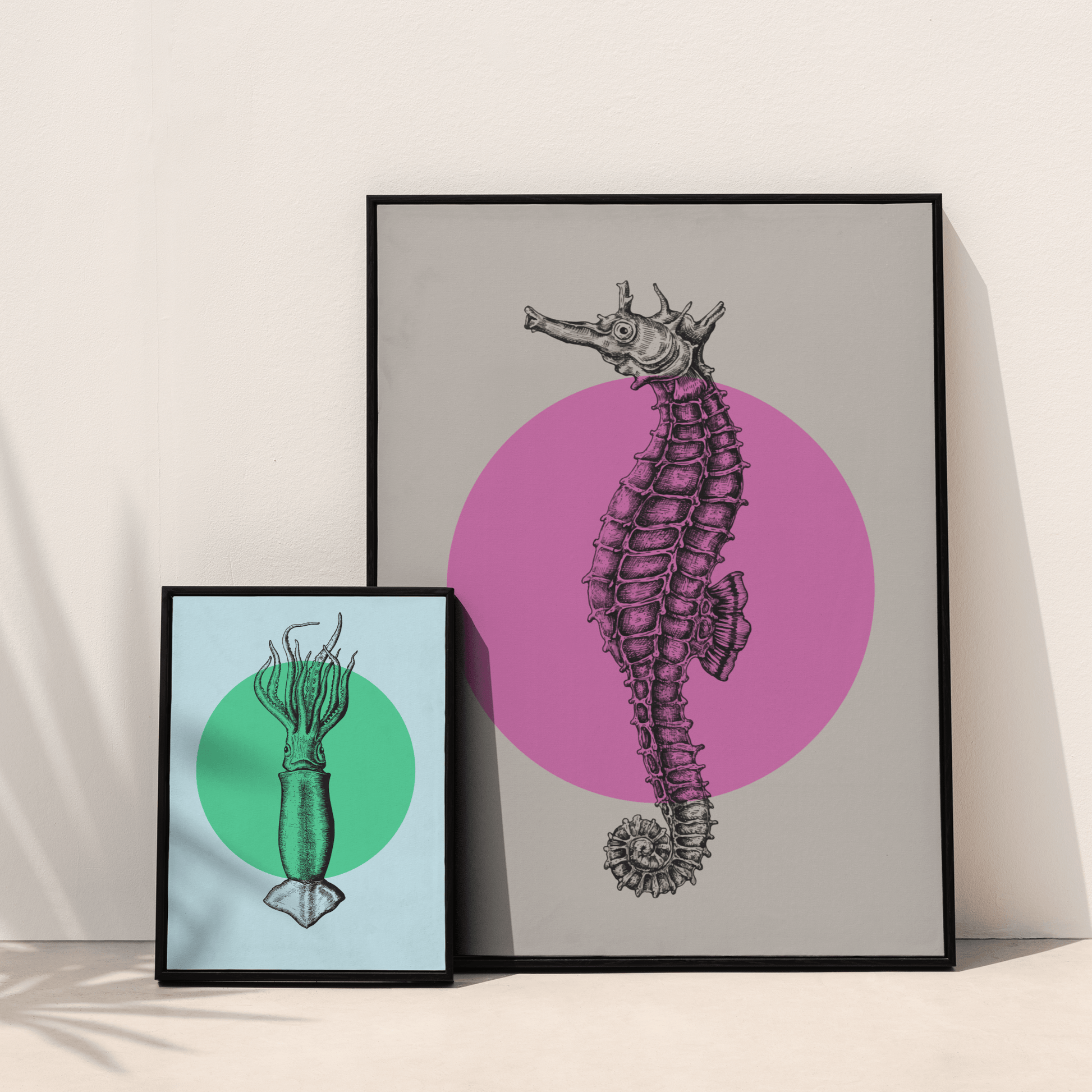 Seahorse Moon, Poster - THE WALL SNOB