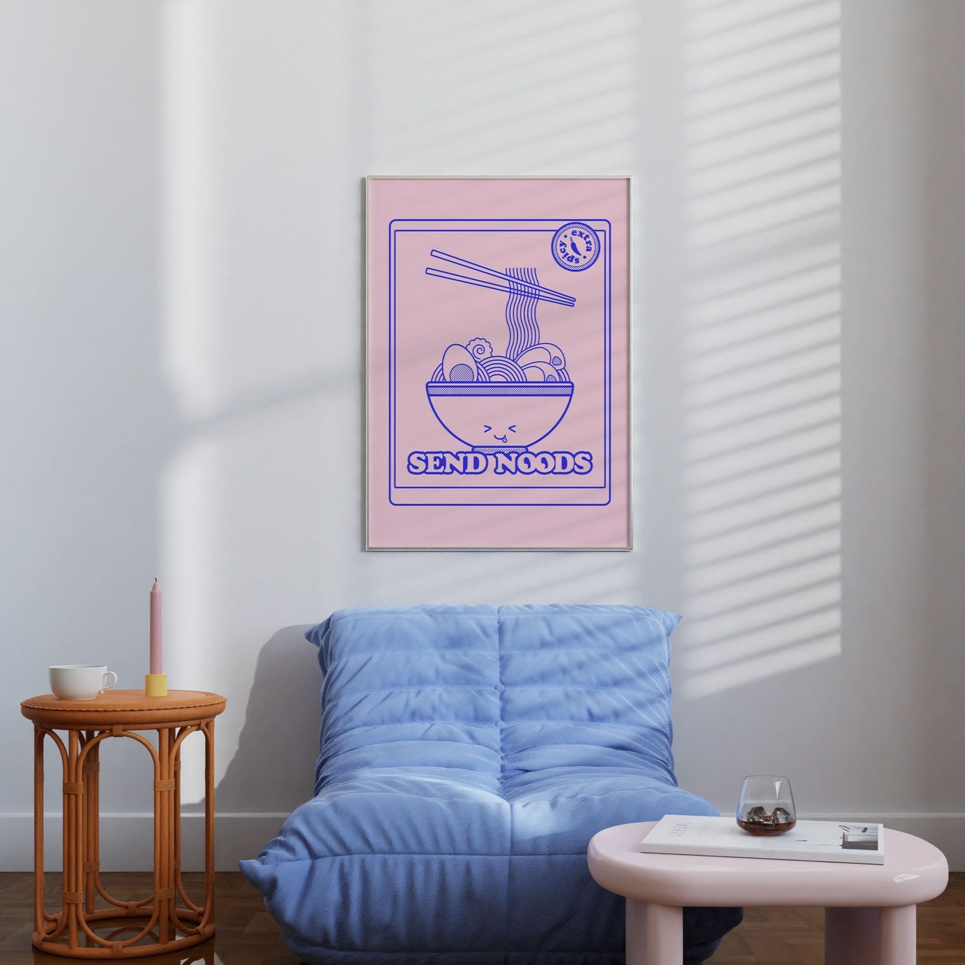 Send Noods Ramen Print - THE WALL SNOB