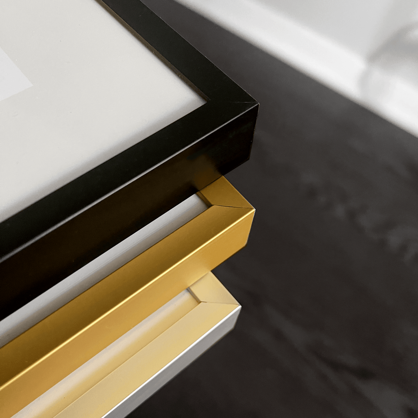 Set of 3 Premium Metal Frames - THE WALL SNOB