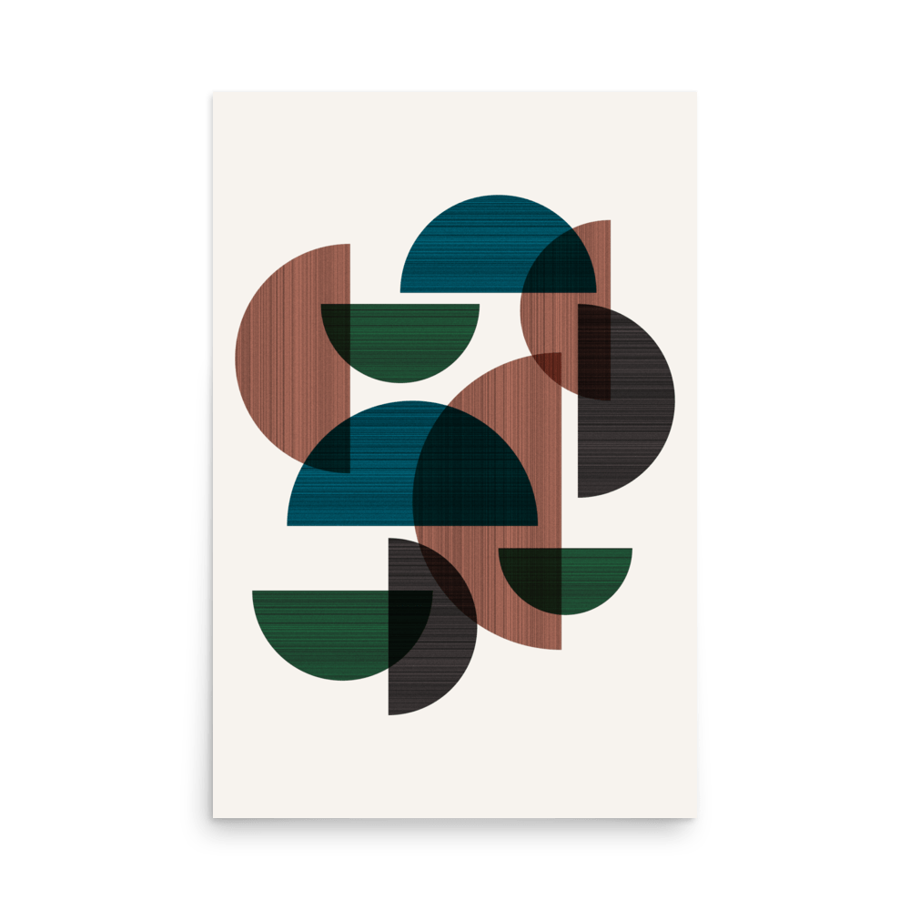 Shifting Shapes Print - THE WALL SNOB