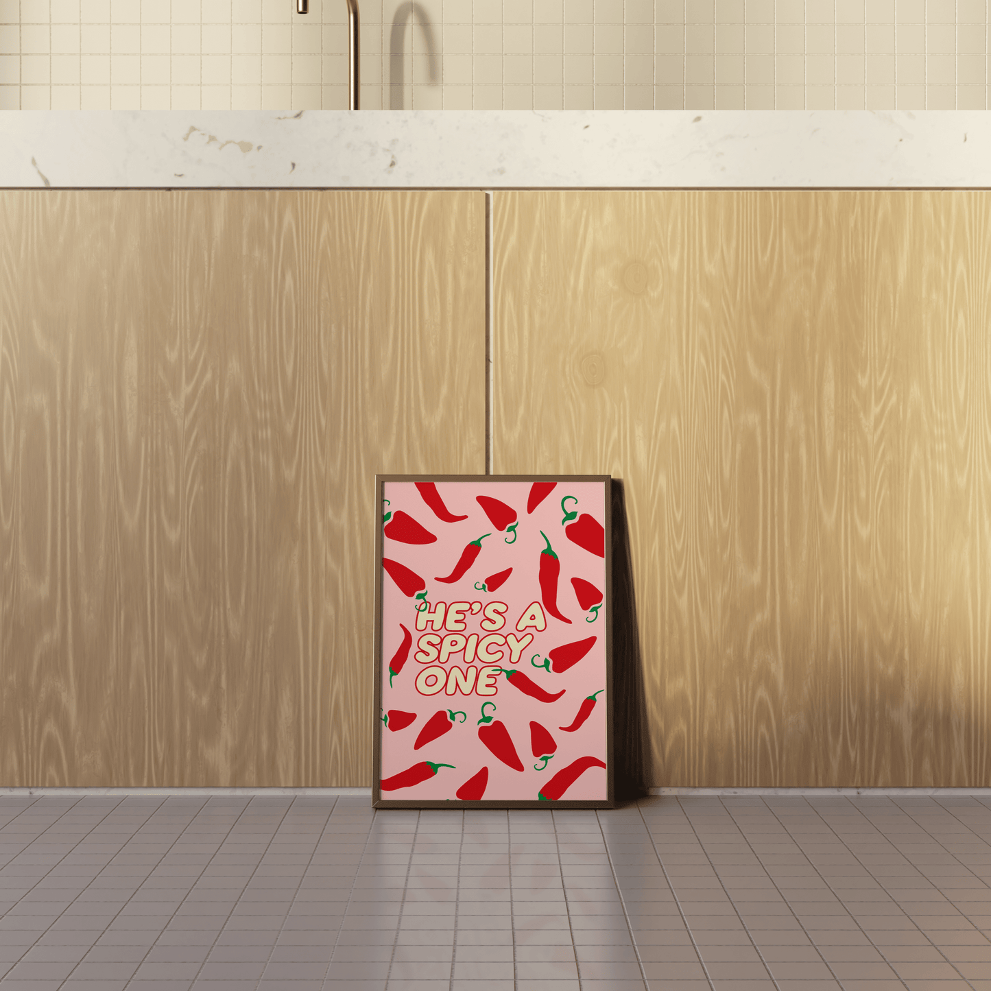 Spicy One Print - THE WALL SNOB
