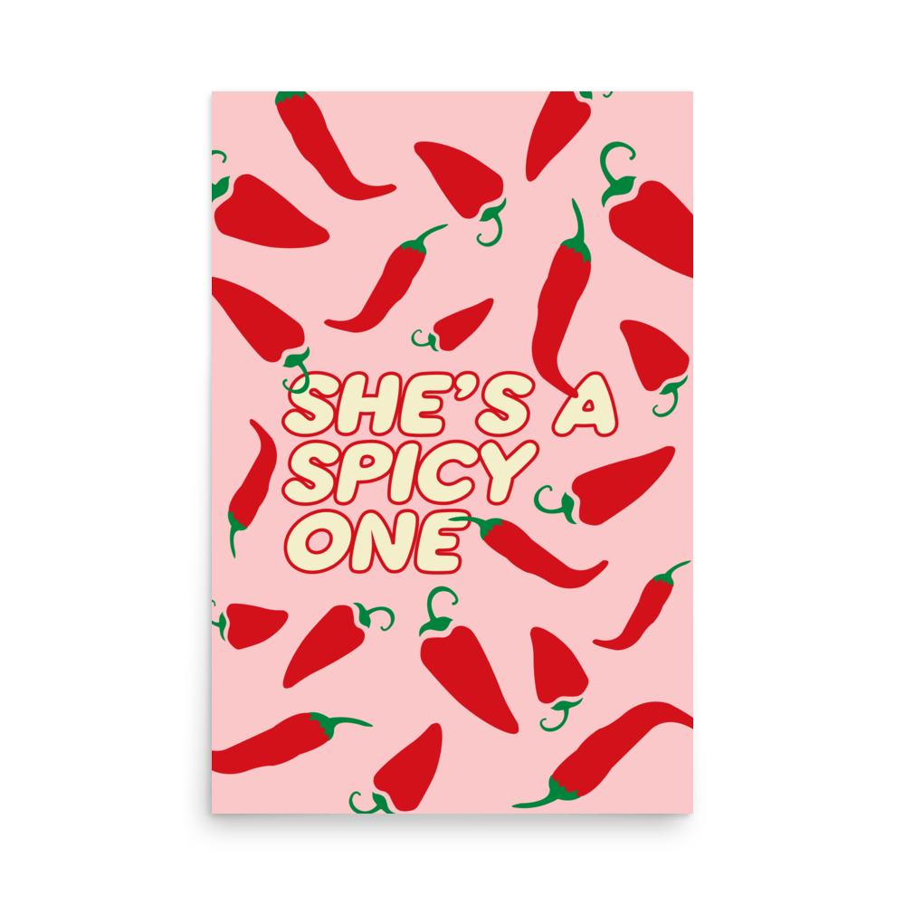 Spicy One Print - THE WALL SNOB
