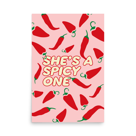 Spicy One Print - THE WALL SNOB