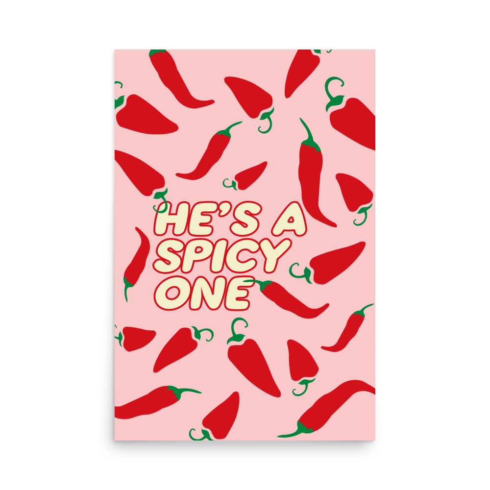 Spicy One Print - THE WALL SNOB