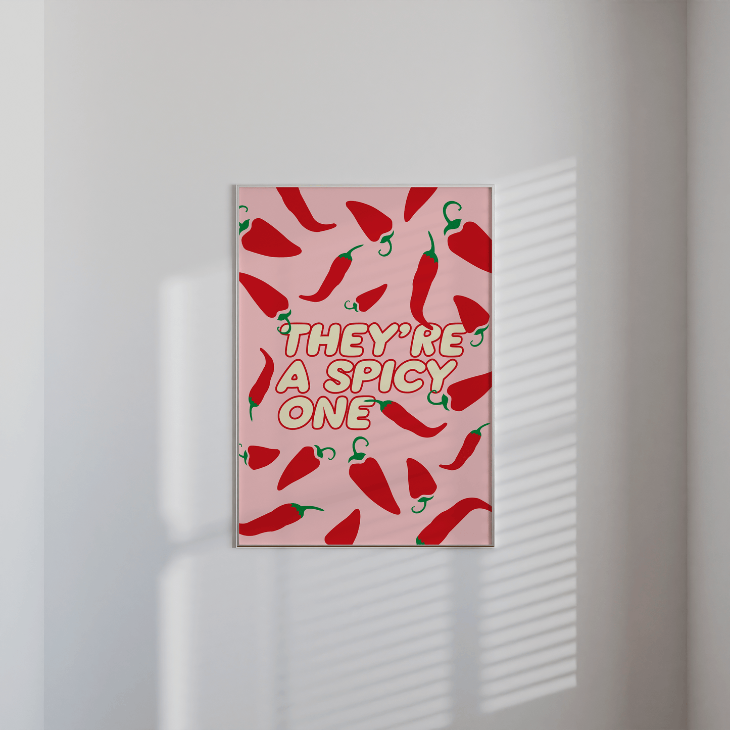 Spicy One Print - THE WALL SNOB