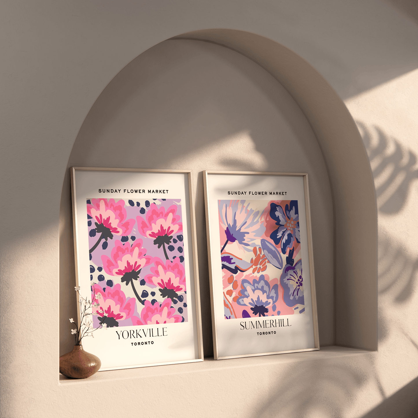 Summerhill Toronto Flower Market Print - THE WALL SNOB