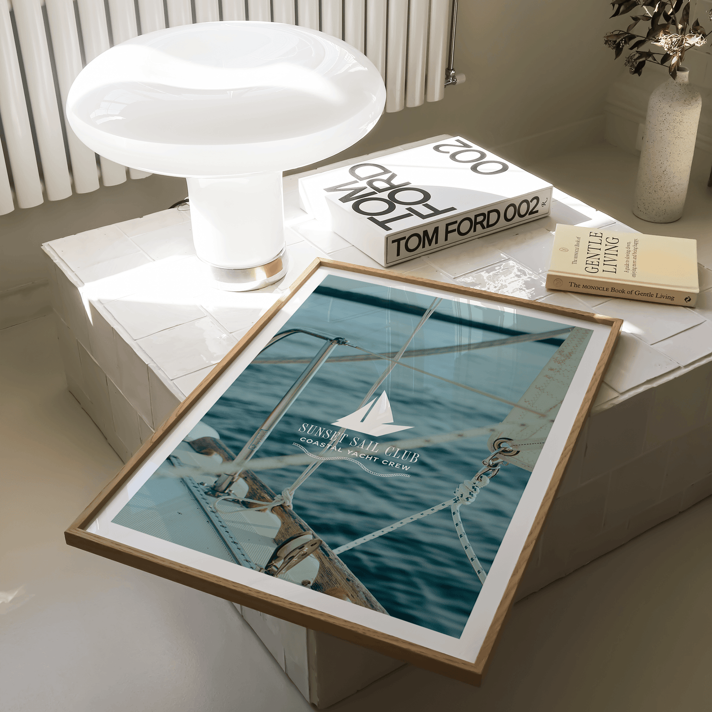 Sunset Sail Club Print - THE WALL SNOB