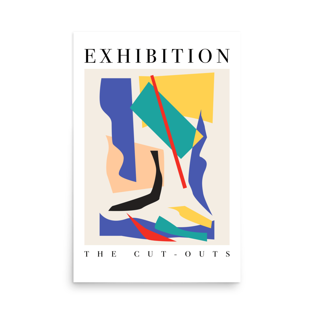 The Cut-Outs Exhibition Print - THE WALL SNOB