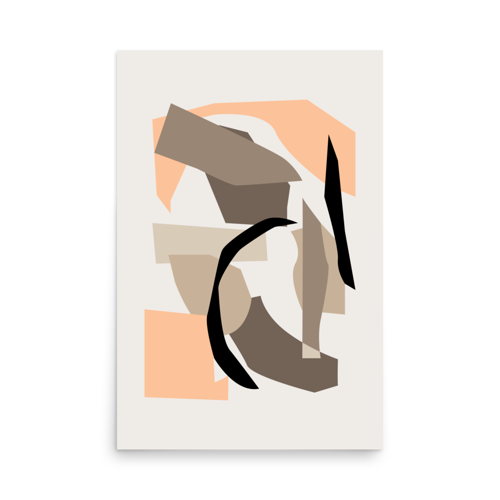 The Cut-Outs Neutral 1 Print - THE WALL SNOB