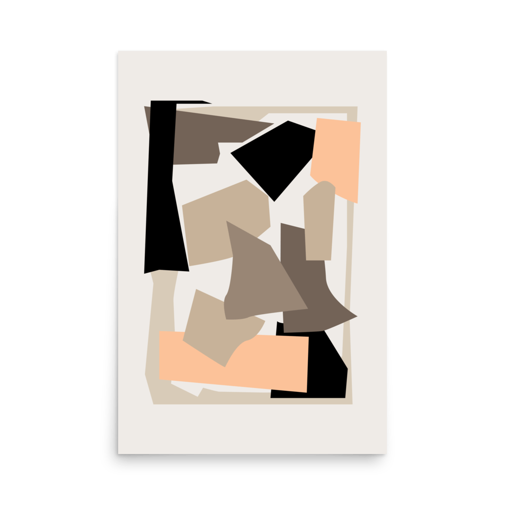 The Cut-Outs Neutral 2 Print - THE WALL SNOB