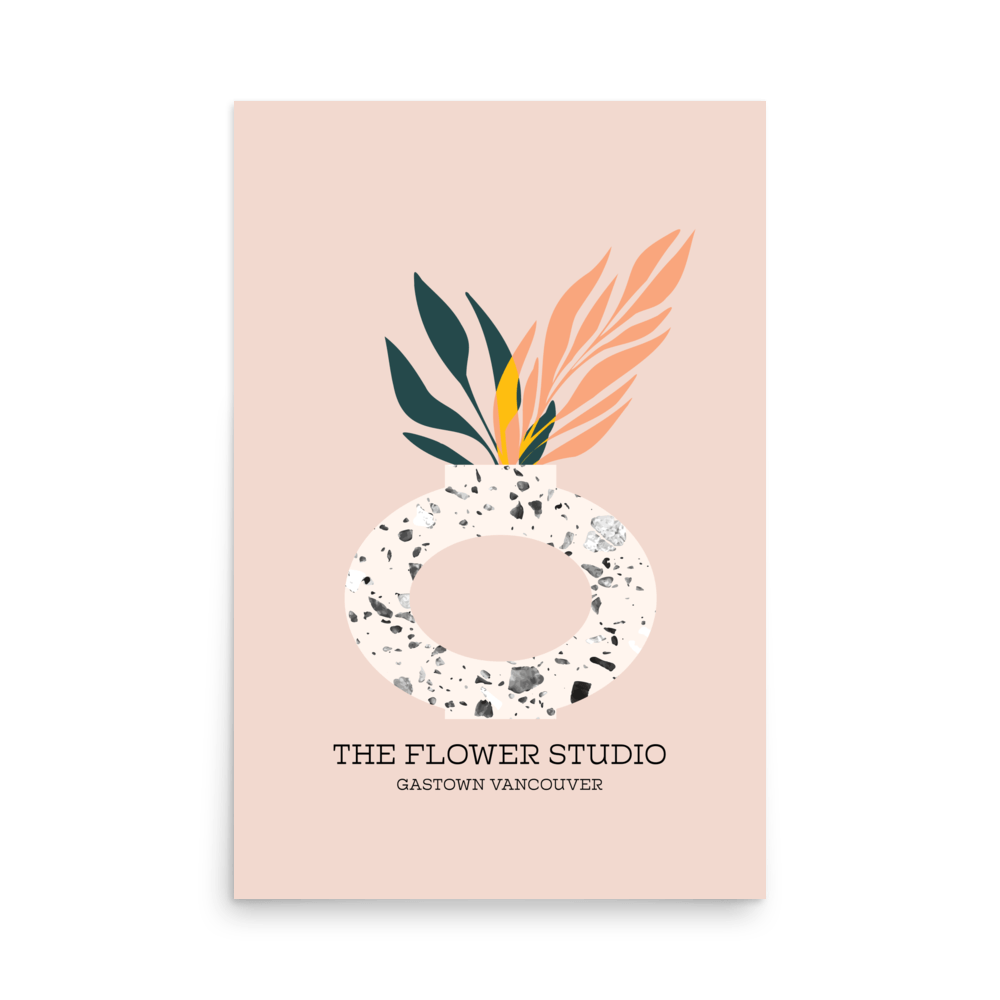 The Flower Studio Gastown Vancouver Print - THE WALL SNOB
