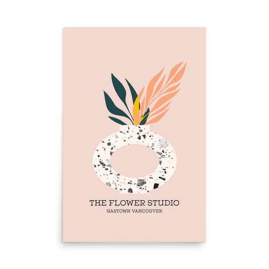 The Flower Studio Gastown Vancouver Print - THE WALL SNOB