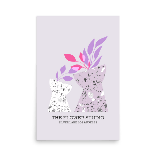 The Flower Studio Silver Lake Los Angeles Print - THE WALL SNOB