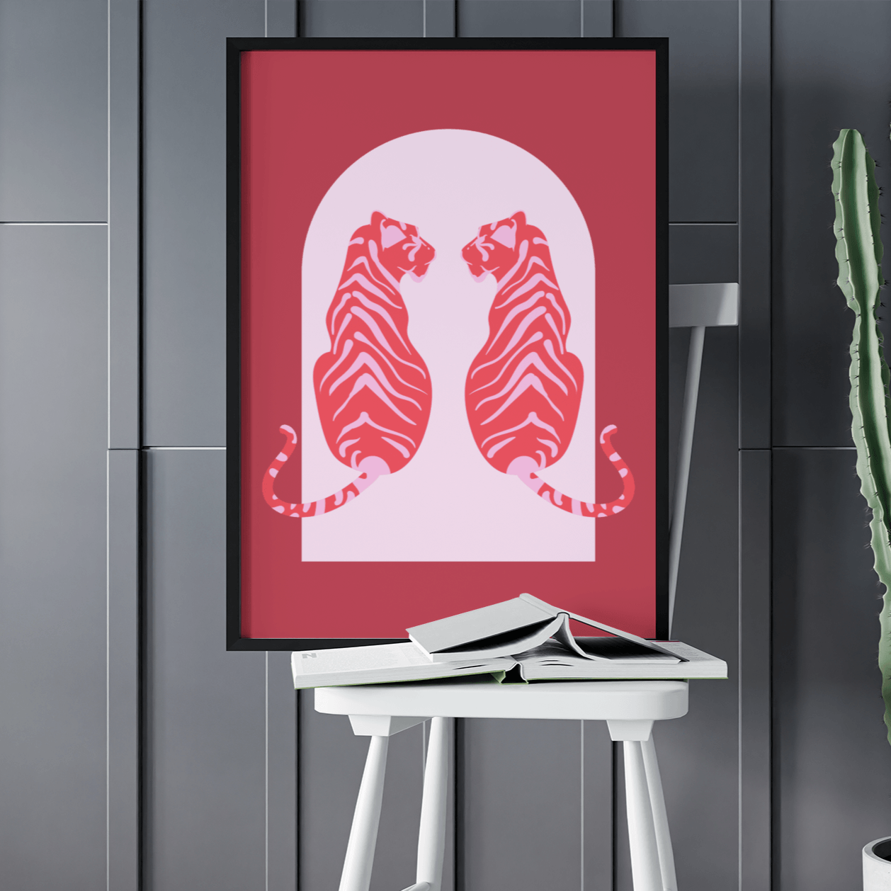 Tigress Arch Rouge, Poster - THE WALL SNOB
