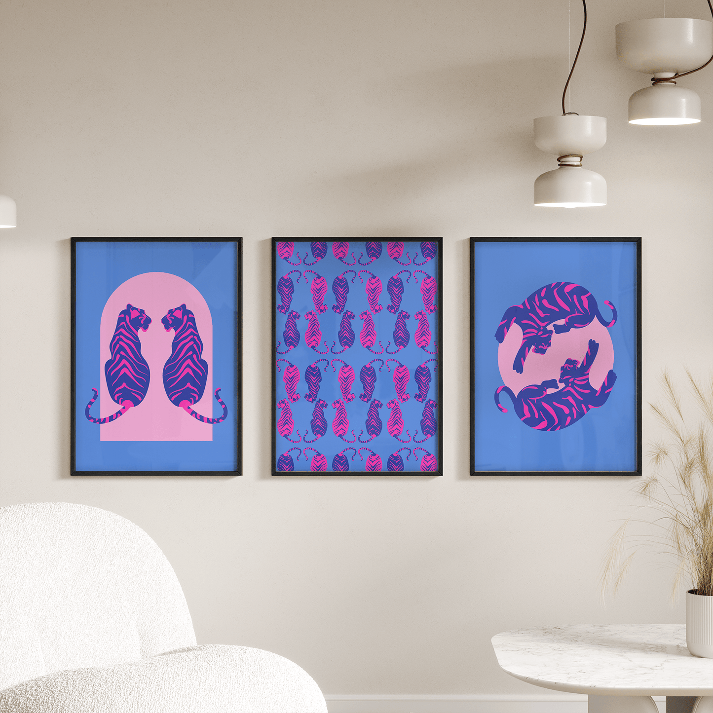 Tigress Cobalt Trio - THE WALL SNOB