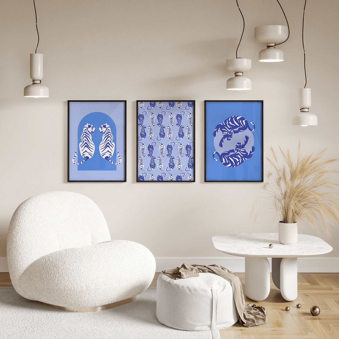 Tigress Moon Arctic Print - THE WALL SNOB