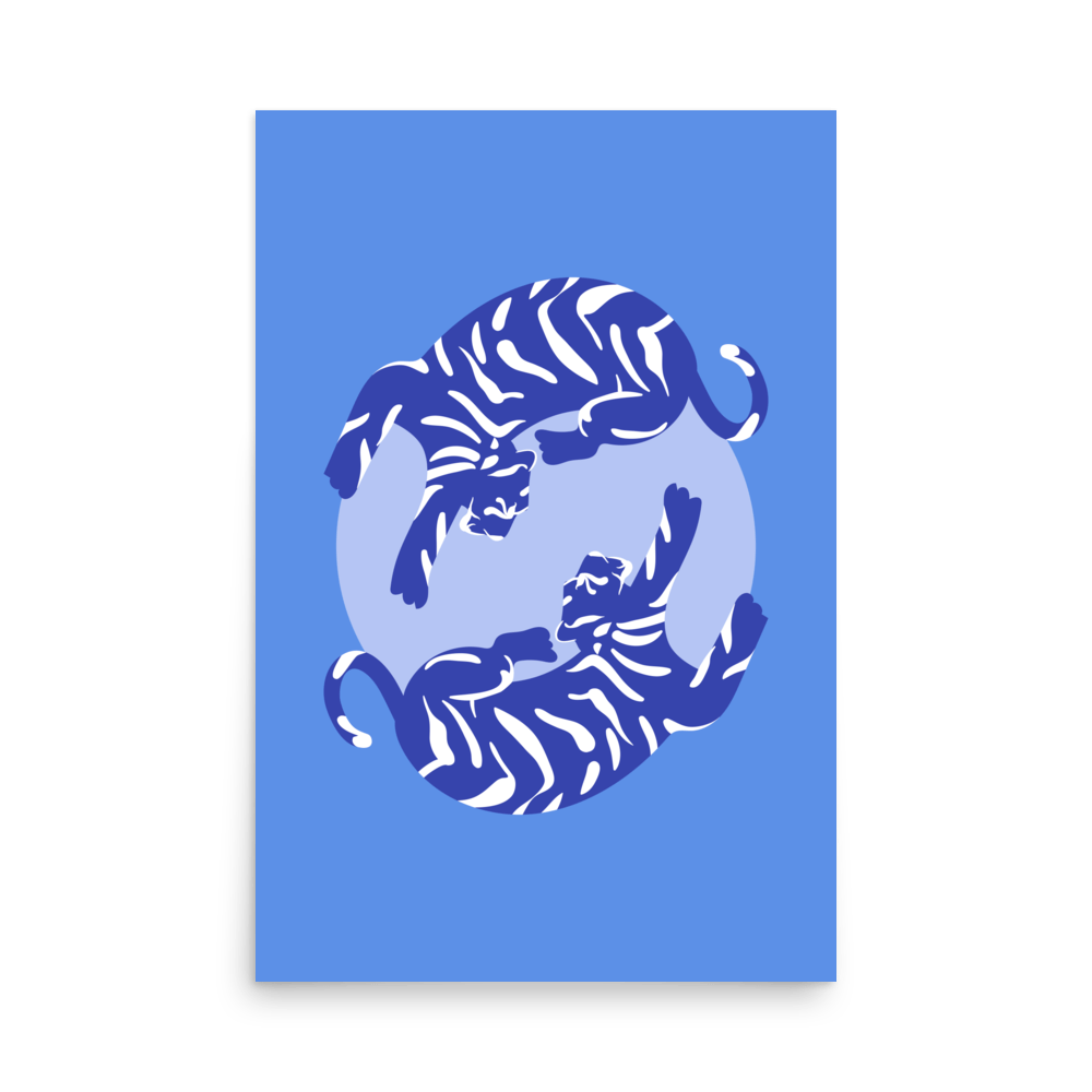 Tigress Moon Arctic Print - THE WALL SNOB