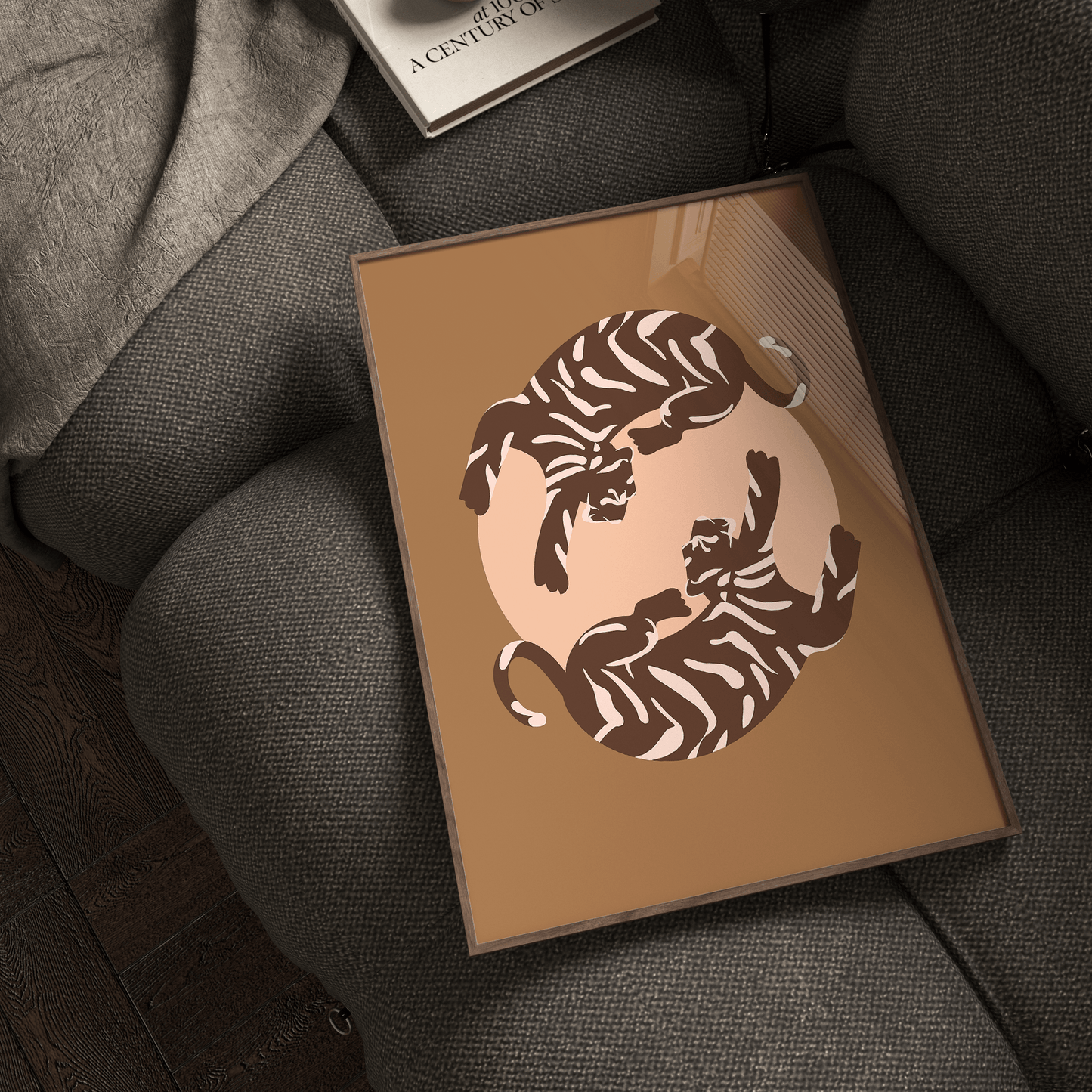 Tigress Moon Sand Print - THE WALL SNOB