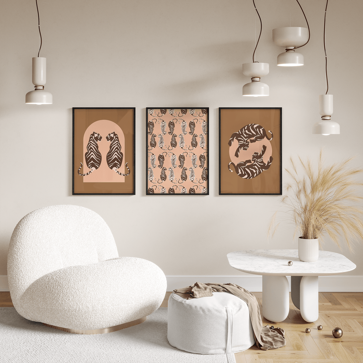 Tigress Moon Sand Print - THE WALL SNOB
