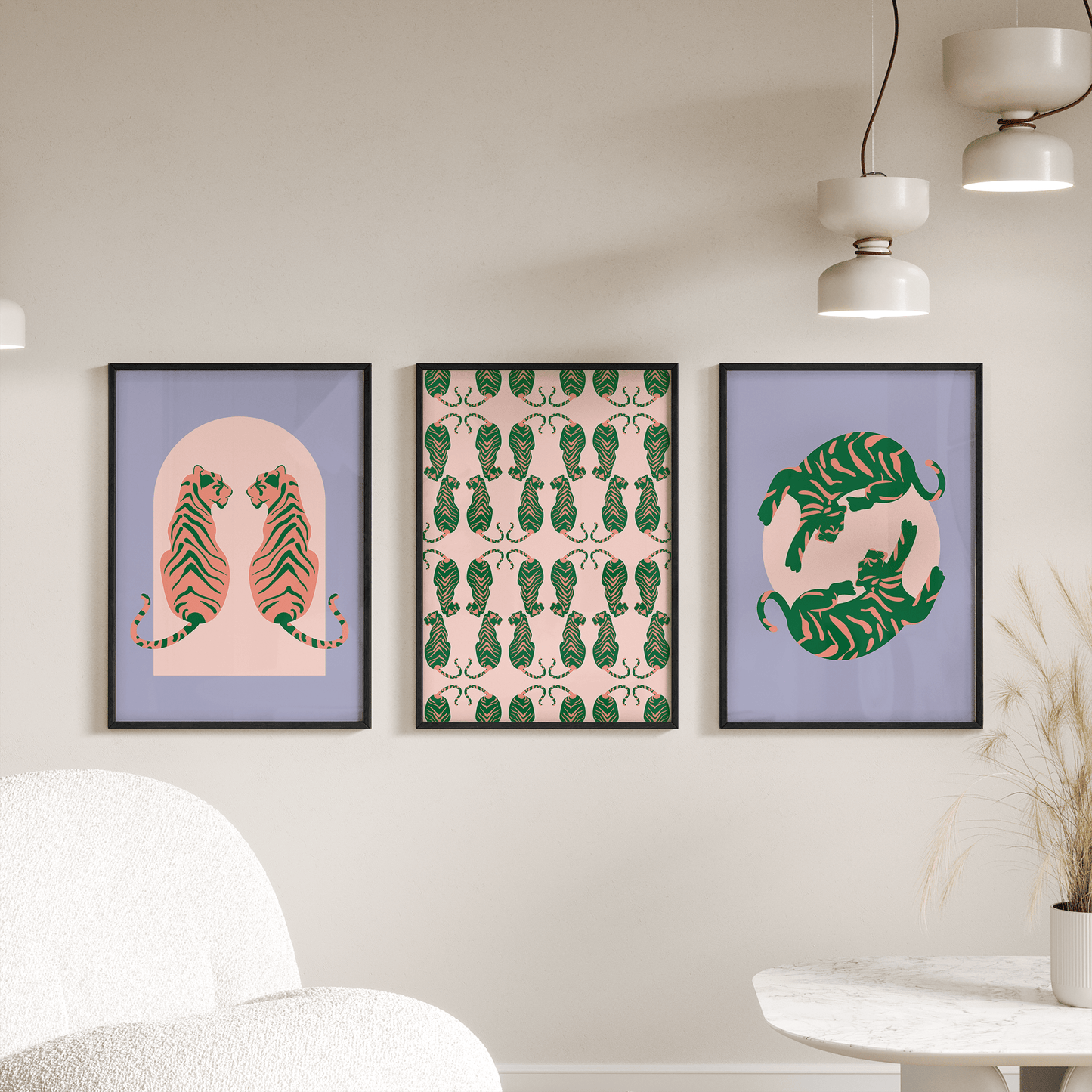 Tigress Peach Trio - THE WALL SNOB